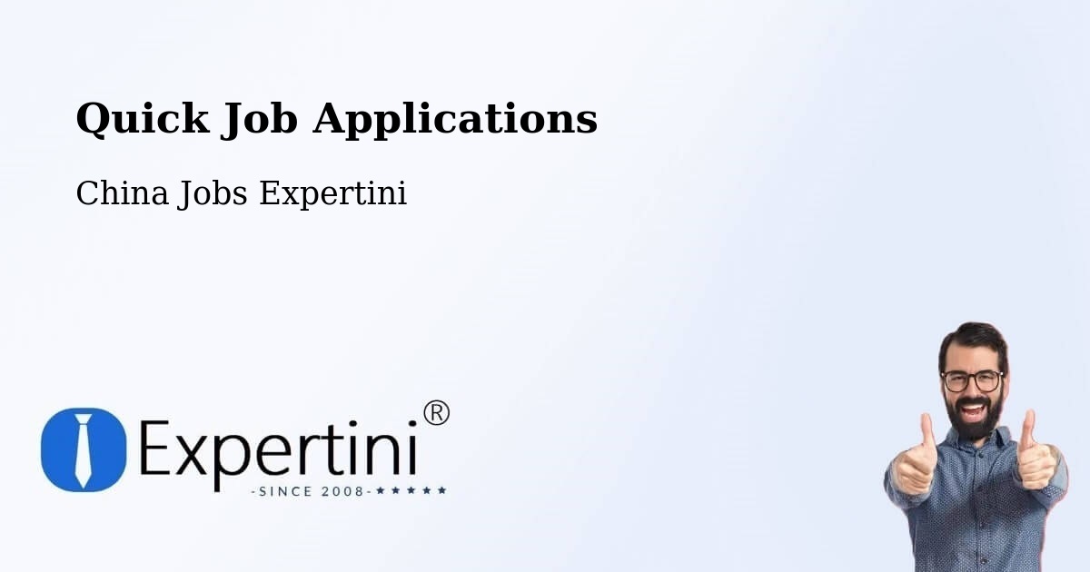 Quick Apply Feature – Sanya - China Jobs Expertini